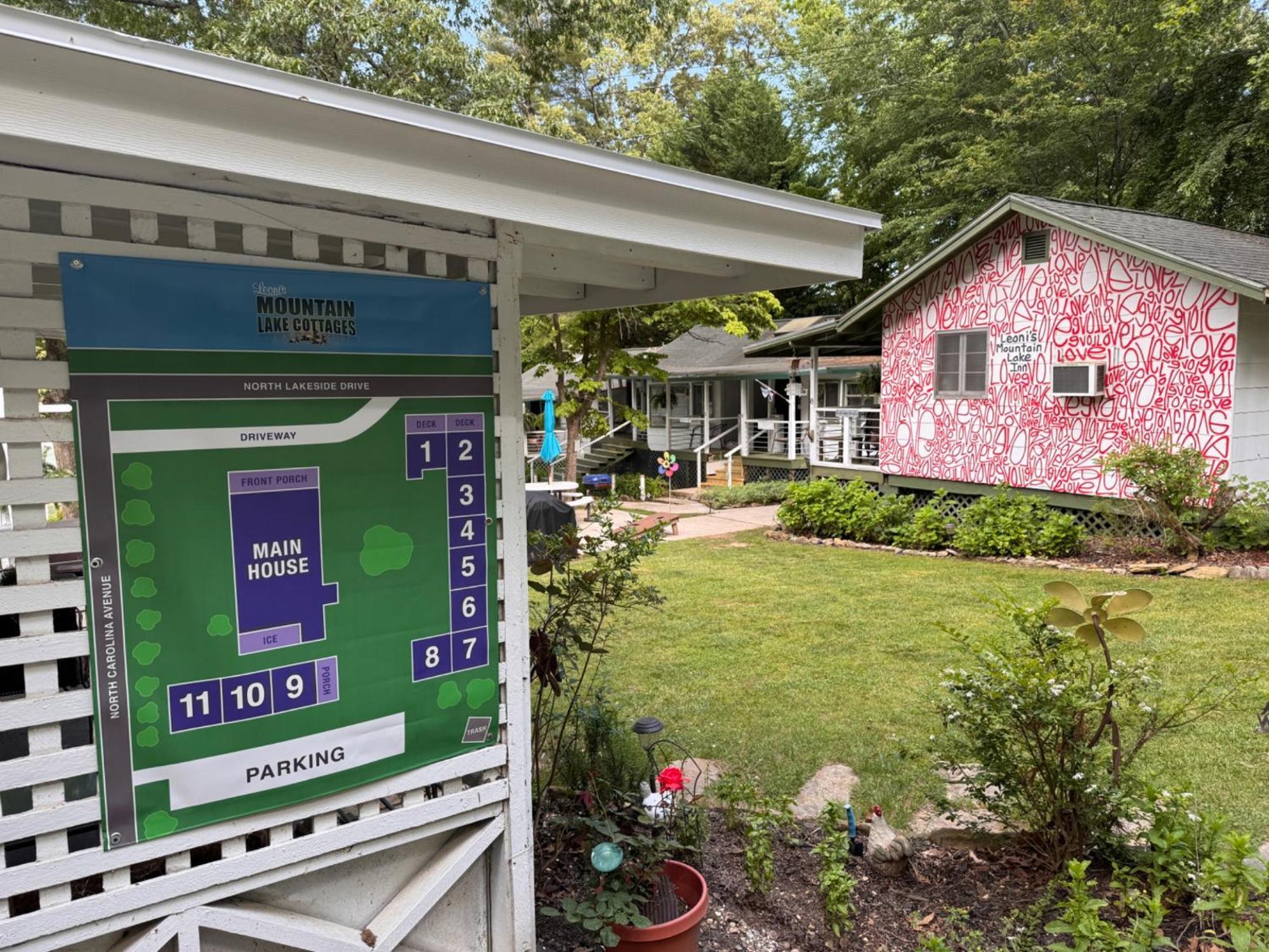 Mountain Lake Cottages Hendersonville Exteriör bild